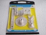 Anode Kit Fits Mercury Verado 350 Hp 2.6 L6 95133 Aluminum Replaces 8M0116590. Fixed Price $85.45.