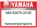 Yamaha Oem Part N80-83670-20-00 Trim Cb-ss Black. Fixed Price $118.00.