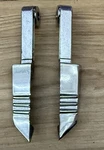 Vintage 45 60 75 Hp Scott Mcculloch Cowl Latch Handles Chromed Set New Old Stock. Fixed Price $39.30.