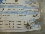 Nos Oem Omc Johnson Evinrude Exhaust Housing Screw 319126 B0051. Fixed Price $6.88.