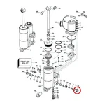 Trim Plug Evinrude Johnson Brp - Pc 335138. Fixed Price $140.77.