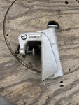 1947 Evinrude 4416 Sportsman 2 Hp Outboard Boat Motor Transom Bracket Assembly. Fixed Price $8.00.