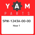 5PW-1243A-00-00 Yamaha Hose 5PW1243A0000, New Genuine Oem Part. Fixed Price $20.94.