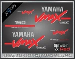 Yamaha 150HP Vmax OX66 Trp Reproduction Decals Kit Die-cut Vinyl. Fixed Price $62.88.