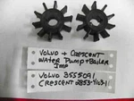 Volvo Penta Crescent Outboard (2) Water Pump Impellers 3555091 2853410311 New. Fixed Price $85.90.