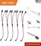 High-quality 30CM Cables Control Two Servos From One Channel (5 Pcs). Fixed Price $13.99.