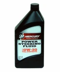 Mercury Marine Full Synthetic Power Steering Fluid Sae 0W 30 Pn 92-858077K01. Fixed Price $21.95.