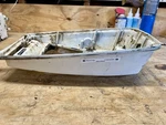 1980 1981 1982 1983 Johnson 4.5HP J5RHCNR Engine Cover Lower Cowl 0396887. Fixed Price $24.95.