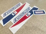 Evinrude 6 Hp Fisherman Vintage Outboard Motor Decals + Free Shipping!. Fixed Price $22.00.