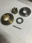 New Oem Yamaha 6G5-W4599-00-00 Propeller Nut Kit Plus Spacer 63P-45987-00-00. Fixed Price $82.50.