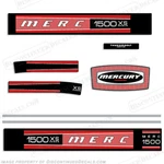 Fits Mercury 1976 1500XS (150HP) Outboard Decal Kit. Fixed Price $114.95.