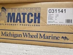 Michigan Wheel P/n 031141 13.5 X 15 Replaces Mercury 48-77342A45. Fixed Price $120.00.