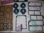 #1 Johnson Evinrude Incomplete? 115-140HP Crossflow Gasket Set 388602 1970S+. Fixed Price $10.99.