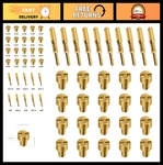 30 Pcs Main & Pilot Jet Kit For Mikuni Carburetor N100.604 VM28/486 - High Perfo. Fixed Price $28.79.
