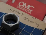 Omc Johnson Evinrude 123204 Steering Tube Nut Brand New Oe Very Fast Shipping!!!. Fixed Price $9.99.