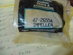 Mercury 47-26554 Impeller. Fixed Price $10.00.