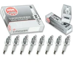 Pcs Ngk V-power Spark Plugs For 1976-1980 Cadillac Seville 5.7L V8 Cl. Fixed Price $32.97.