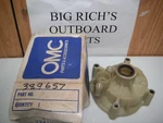Johnson Evinrude Omc Water Pump Impeller Housing P/n 395072 389657 Nos. Fixed Price $13.95.