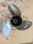 Mercury Enertia Propeller Stainless 14.5 X 17 Rh Nice Shape. Fixed Price $399.00.