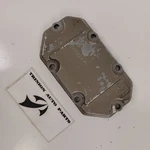 1967 Evinrude 80HP Outboard Model #80753R Timing Belt Cover 307757-2. Fixed Price $13.99.