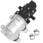 12V Diaphragm Water Pump With Pressure Switch 1.2 Gpm 80 Psi Self-primin. Fixed Price $42.81.