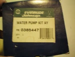 Evinrude/johnson/omc #385447 Water Pump Kit, Free Freight. Fixed Price $99.95.