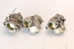 WE-9 F632061 Force Hp 3-CYL Carburetor Set 1985-1987 Top Middle Bottom. Fixed Price $270.00.