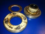 20862A1 Bearing 20865 Cover Gearcase Housing = Mercury Mark 35HP (96 Nnn). Fixed Price $18.45.