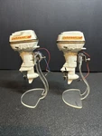 Lot Of 2 Vintage Johnson 75 Hp Outboard Motor Untested See Details. Fixed Price $199.99.