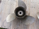 14 1/4 X 21 Omc Stainless Steel Propeller, 387520, Evinrude Johnson. Fixed Price $99.00.