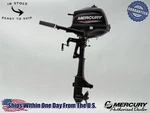 Mercury 3.5HP Tiller Fourstroke Outboard Motor, 15" Shaft Model Mh 4S. Fixed Price $1657.99.