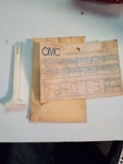 Oem Omc Knob Lever 205878. Fixed Price $29.99.