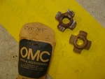 New Omc Outboard Motor Nos Nib Evinrude Johnson Rotor Nut QTY(2) Sensor Wheel. Fixed Price $12.00.