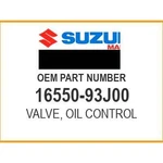 Suzuki Valve Comp,oil 16550-93J00 Oem New. Fixed Price $257.13.