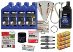 Yamaha F115B F115XB Vf Oil Change Gasket Spark Plugs Maintenance Kit Fuel Filter. Fixed Price $124.95.