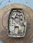 Vintage 1973 Johnson 20HP 20R73A Outboard Boat Motor Lower Engine Cowling Pan. Fixed Price $12.00.