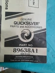 New Oem Mercury Quicksilver Outboard Steering Link Rod Kit 89638A1. Fixed Price $10.00.