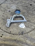 Antique 1940 Johnson KA-10 9.8HP Outboard Boat Motor Carry Handle Bracket. Fixed Price $10.00.