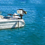4.0 Hp Outboard Motor Stroke Gas Boat Engine Long Shaft Air Cooling. Fixed Price $146.49.
