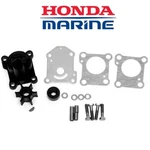 Oem Honda Marine Complete Water Pump Rebuild Kit For BF9.9A BF15A 06193-ZV4-000. Fixed Price $99.00.