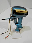 K&o Evinrude Big Twin Outboard Motor- Nice Condition- Test Works. Fixed Price $275.00.