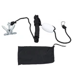 Fit For Grapnel Boat Marine Kayak Anchor Set 0.7KG White 1PCS Folding. Fixed Price $15.13.