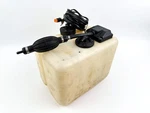 Johnson Evinrude 2 Stroke Outboard Remote Oil Supply Tank 1.8 Gallons W/ Return. Fixed Price $84.95.