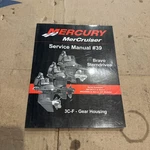 Mercury Bravo Sterndrives 3C-F Gear Housing Service Manual #39 90-865612031. Fixed Price $22.00.