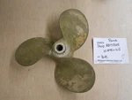 287265 Force Marine 10.375X11.5 3-BLADE Rh Propeller 14 Spline Aluminum B-r. Fixed Price $49.95.