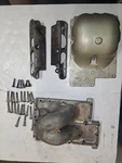 Johnson Evinrude 1973 - 1977 Exhaust Manifold Set 85 90 135 140 Hp 1976. Fixed Price $99.99.