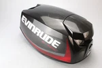 285825 Evinrude Etec Engine Cover Cowling Hood 15 30 Hp 2010 & Up Oem. Fixed Price $220.00.