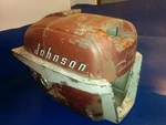 304259 Cover 376785 Hood Cowling Shroud AD-10 7.5HP Johnson Evinrude. Fixed Price $99.00.