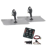 Lenco 12" X Standard Trim Tab Kit W/led Integrated Switch 12V Mari. Fixed Price $959.18.