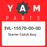 3VL-15570-00-00 Yamaha Starter Clutch Assy 3VL155700000, New Genuine Oem Part. Fixed Price $130.14.